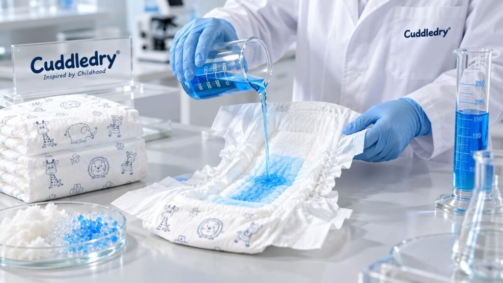 baby diaper quality testing for private label brand
