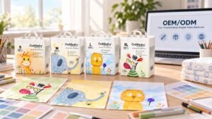 Cuddledry private label baby diaper manufacturer